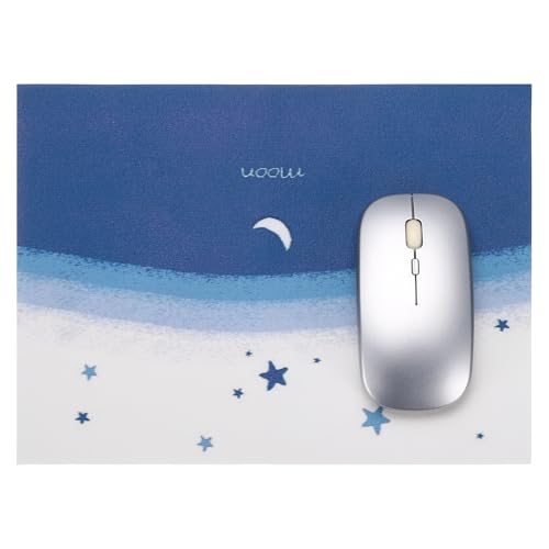 Tapis de souris antidérapant PATIKIL 13.6x10.4 série peinture à l'huile