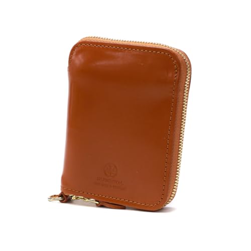[グレンロイヤル] SMALL ZIP WALLET 二つ折り財布 03-5814 OXFORDTAN