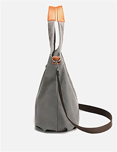 Sac à main en toile marron premium avec finitions soignées et anses douces - 3