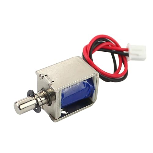 Électroaimant miniature LY02 DC 12V solénoïde push-pull de traction cadre ouvert - 5