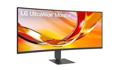 Image of LG 34U640B-B 34-Inch UltraWide 21:9 QHD (3440 x 1440) Curved Professional Computer Monitor, 144Hz, FreeSync Premium, HDR10, HDMI, DisplayPort, USB Type-C PD 65W, Tilt /Height Adjustable Stand, Black