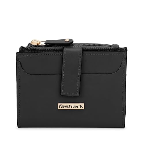 Image of Fastrack Solid Multifold Wallet for Women, Girls and Ladies | with Magnetic Closure