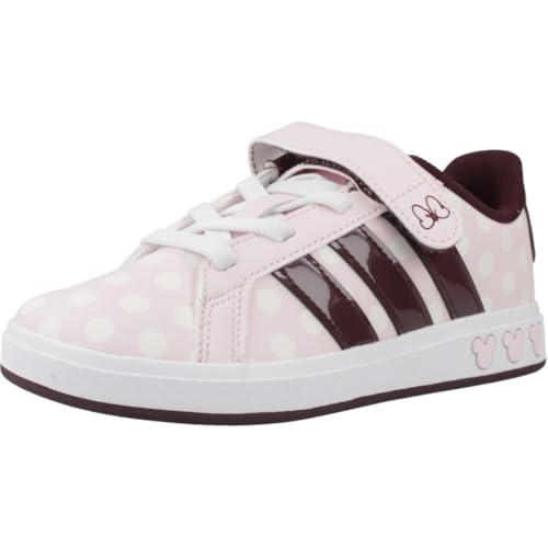Adidas Grand Court Minnie chaussures de tennis enfant motif Disney blanc