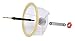 Hole Pro Hole Saw Dust Shield & XL Arbor kit with Cut Depth Control -use with any 1/2