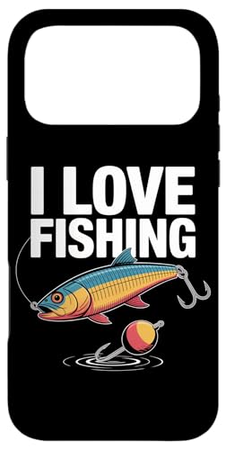 I Love Fishing Enthusiast ���[���A �L���b�` �y���� �X�}�z�P�[�X iPhone 17 Pro Max �p