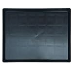 Dog Crate Tray Black Replacement Pan Plastic Base Tray for Dog Cage Crate Black Cleaning for Pet Cages Crates Kennels Dogs 23.03 X 16.26 X 1.18 Inch.