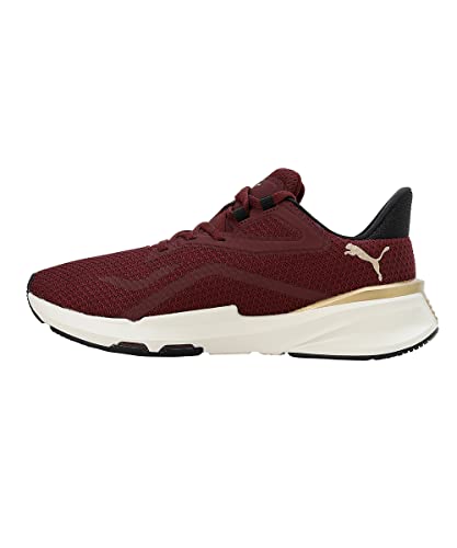 PUMA PUMA Women's Pwrframe Tr Deco Glam WNS Gymnastics Shoe, Purple, 5 UK