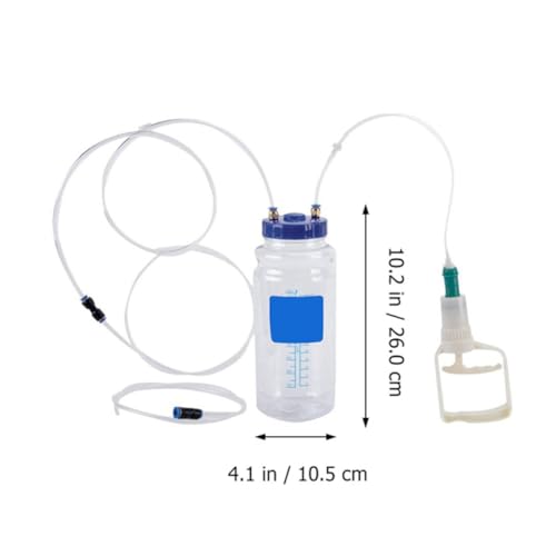 Extractor manual de aceite COHEALI de 2000ml con interfaz de 8mm para motor 2
