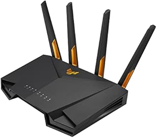 ASUS TUF Gaming AX3000 V2 Dual Band WiFi 6 Router, WiFi 6 802.11ax, 2.5Gbps port, Mobile Game Mode, Lifetime Free Internet Security, Mesh WiFi support, Gear Accelerator, Adaptive QoS, Port Forwarding