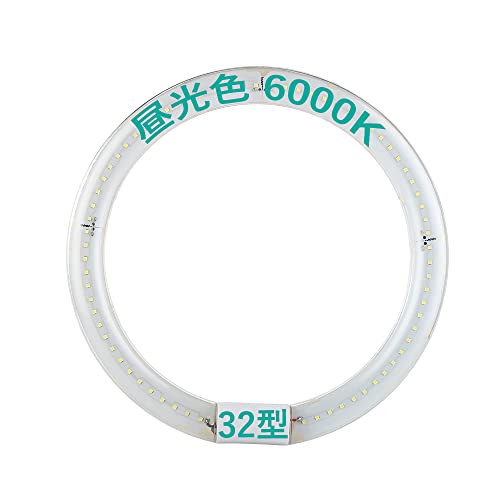 LEDی^ ی^u (FCL) 32` F d12W 1800 O[ Hsv zt G10q ȃGl ᔭM Px (32`, F)