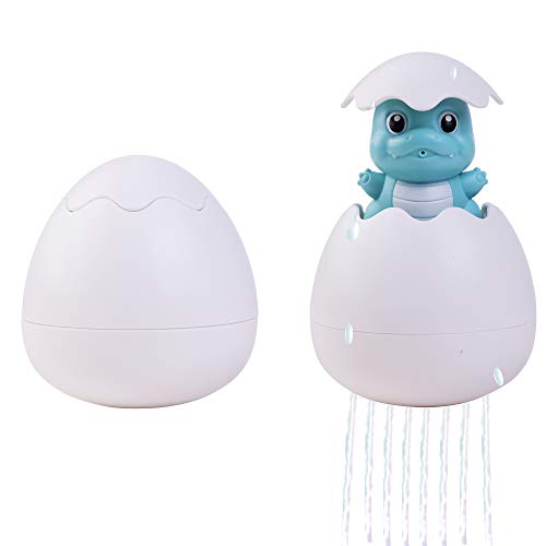 Easter Eggs Basket Stuffers,Baby Bath Toys For Toddlers 1-3 Old Years Baby,Sensory Toys Kids Bathtub Toys Hatching Swimming Pool Bath Toy Gifts For Infants & Boys & Girls Bithday Water Gun (DinoSaur)