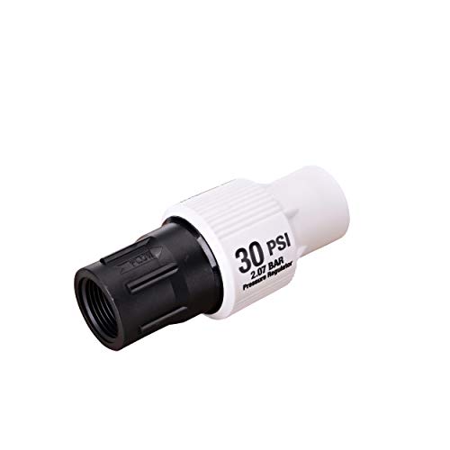 Raindrip 45200UB Pressure Regulator, 3/4 In, Black