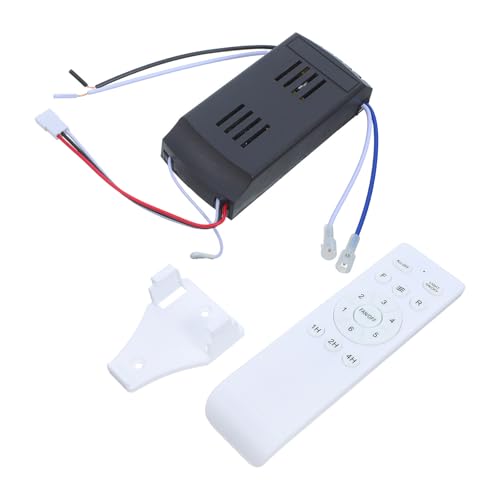 Kit de temporizador Kichvoe y velocidades en material ABS para ventiladores de techo de hogar