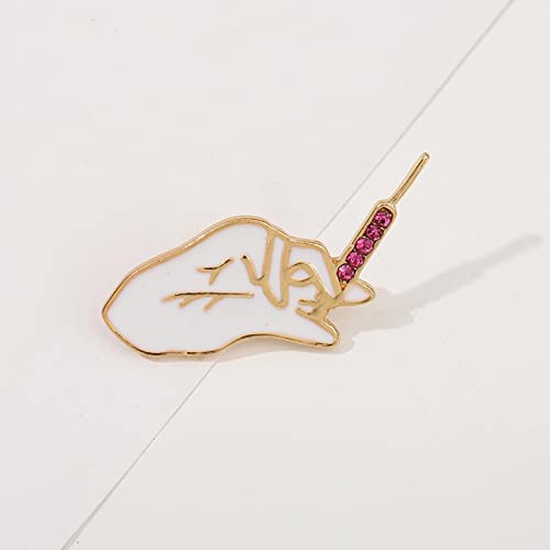 Broche de moda para mujer y niñas como pasador de pecho decorativo para ropa y bolsos 2