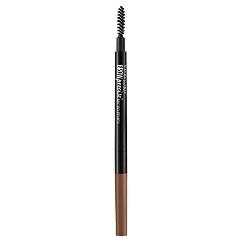 Maybelline Brow Precise Micro Eyebrow Pencil Makeup, Soft Brown, 0.002 oz.