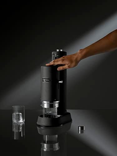 Aarke Carbonator Pro, Sparkling Water Maker with Glass Bottle, Matte Black Finish