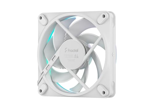 Image of Fractal Design Momentum 12 RGB White 120mm PC Case Fan FD-F-MR1-1202 FN2096