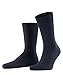Produktbild FALKE Herren Socken Teppich Im Schuh M SO Wolle einfarbig 1 Paar, Blau (Dark Navy 6370), 43-44
