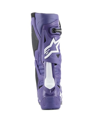Image of Alpinestars Tech 10 Boots, High-Performance Motocross Boots, CE-Certified, 7, Ultraviolet /Black