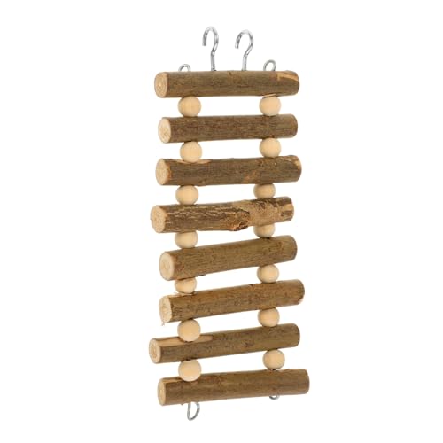 GANAZONO Climbing Ladder for Hamster Gerbil Rat Mouse Hamster Pet Activity Structure Bird Cage Accessory