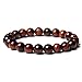 Handmade Natural Red Tiger's Eye Passion Bracelet - Boost Confidence - Bring Motivation - Strong Relationship - Root Chakra Bracelet - Tiger Eye Bracelet for Healing Lower Chakra