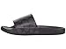 COACH Women's Udele Slide Charcoal/Black Mixed Material 5 M