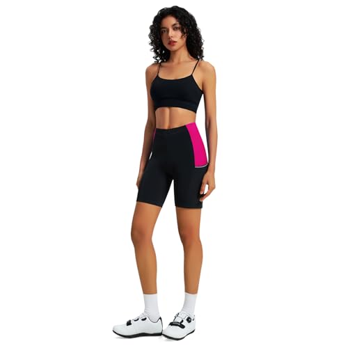 Image of Beroy Women's Triathlon Shorts with 3D Gel Padded, Cycling and Spinning Pants.