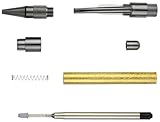 Penn State Industries PKKPENGM Stratus Click Ballpoint Pen Kit Woodturning Project (5pack in Gun Metal)