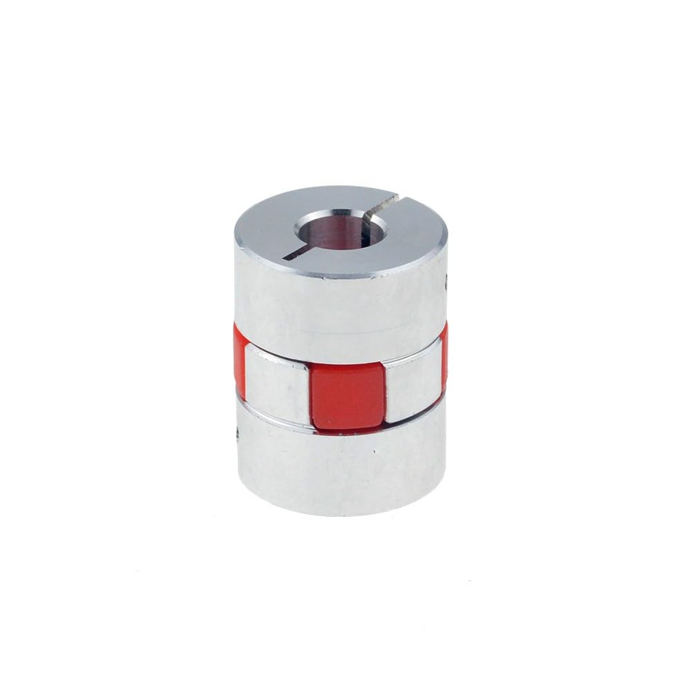 Flexible en aluminium, Lot de 4 accouplements flexibles en aluminium D20L25, tailles multiples(6.35mm to 8mm)