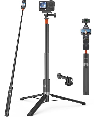 Unsichtbarer Selfie-Stick Stativ für Insta360 X5/X4/GO3S DJI Osmo 360 usw.