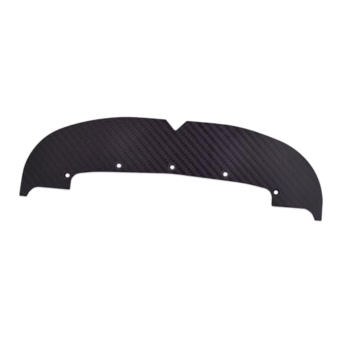 XTPTFABS Carbon Fiber Front Splitter(1SET) Compatible with ARRMA Vendetta 3s BLX/Arrma Infraction 3s 4x4