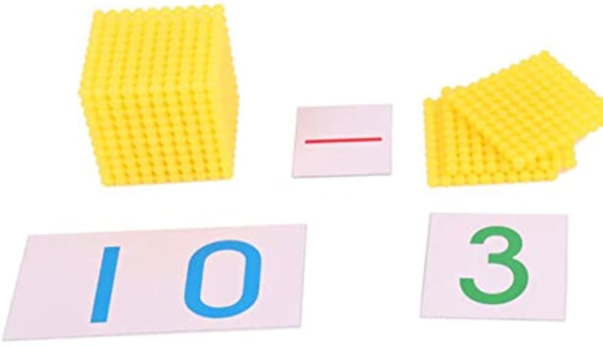 売れ済 モンテッソーリ教具 十進法1 1000の金ビーズ 数字カードセット 知育 英語 外国語 おもちゃ 配送無料 Littleshopp Com