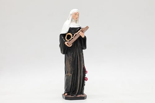 Estatua de San Rita de 5 pulgadas para altar miniatura 5