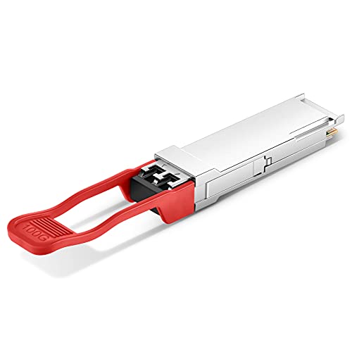 Image of QSFPTEK 40GBASE-ER4 QSFP+ Module, 1310nm 40km DOM LC SMF Optical Transceiver for Juniper QSFP-40G-ER4