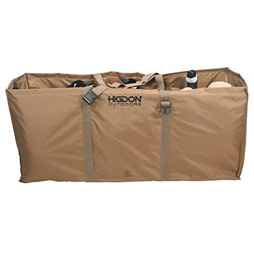 Higdon Outdoors Goose Decoy Bag, 3-12 Slots, Mesh Drainage