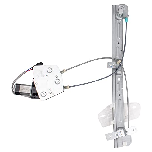 Image of TRQ Front Right Power Window Regulator & Motor Assembly Passenger Side Compatible with 2000-2005 Dodge Neon 2000-2001 Plymouth CH1351128 CH1351140
