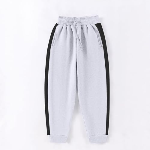 Sweatpants for Boys Casual Baggy Fleece Athletic Youth Joggers Drawstring Sweat Pants Trendy Fall Warm Kids Clothes3