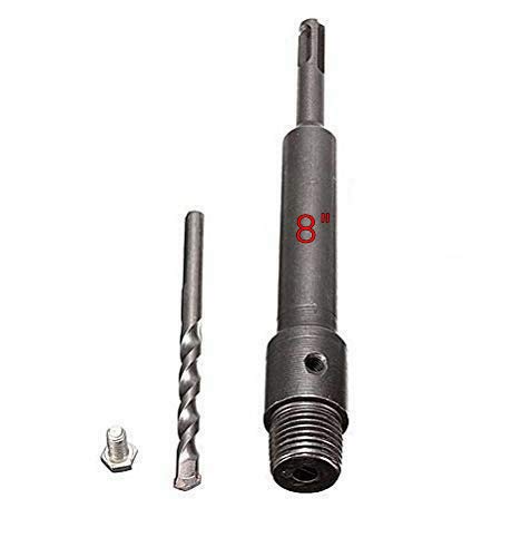 Tools Centre SDS Shank Concrete 200mm Rod for Holesaw for Brick Cement Stone (Rod 200mm, Grey) (B07JY5NPKG) Amazon Price History, Amazon Price Tracker