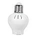Enchufe de lámpara de luz LED, E27 Radar de microondas PIR Sensor de movimiento Enchufe de bombilla de luz LED, Soporte de lámpara Soporte de base de bombilla para puerta delantera Porche Garaje Sótan