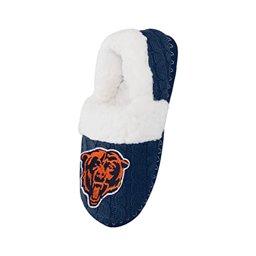 Image of FOCO Womens NFL Team Color Moccasin Slippers