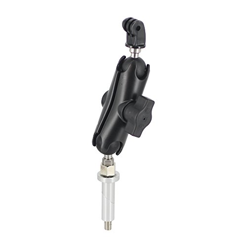 REC-MOUNTS SH-48BBGP-M1314 Motorcycle Stem Hole Mount Set, Size M ?0.5-0.5 inches (13-14 mm) Stem Hole Mount Set for Shimano Sports Cameras