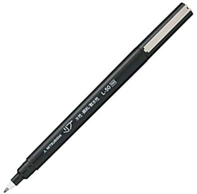 Amazon.co.jp: 三菱鉛筆 水性サインペン リブ極細 0.5mm 黒 L50.24