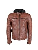Redskins H22 BLOUSON CUIR RYDE BARCELONA COGNAC XL