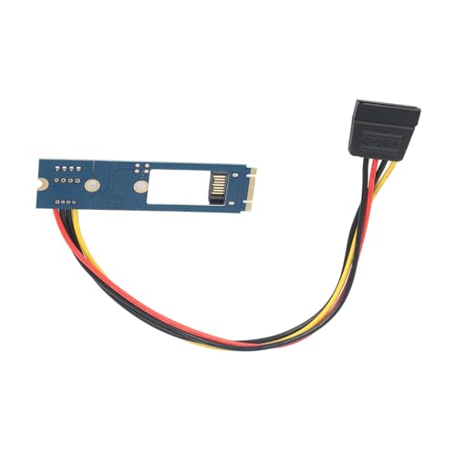Adaptador M2 NGFF a SATA con cable de energía 4 pines miniatura 5