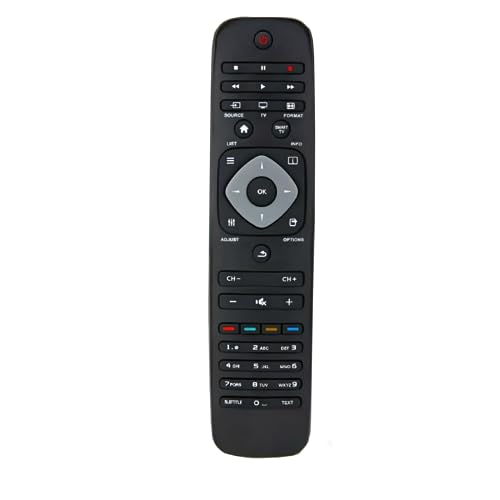 Controle Remoto Compatível com PHILIPS Smart TV Modelos LCD LED HD 3D - Asabra