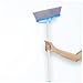 GLEAVI Broom Head Replacement for Kitchen Bathroom Wide Angle Design for Easy Cleaning Hardwood Floors Versatile Industrial Quality for Indoor Outdoor Use