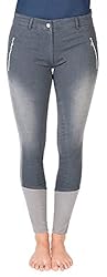 Damen Reithose in Jeans Optik