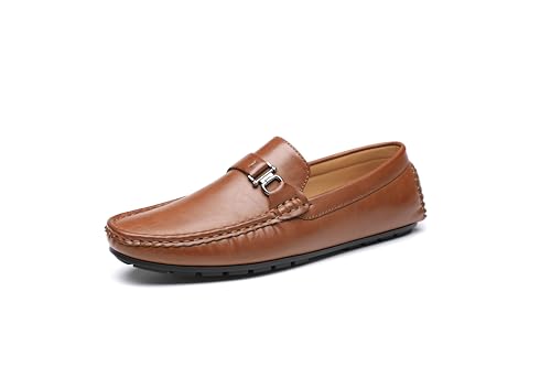 DECARSDZ Men's Penny Casual Loafers Slip On Shoe Driving Boat Dress Shoes