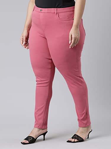 Image of GO COLORS Women Mid Rise Premium Straight Jeans