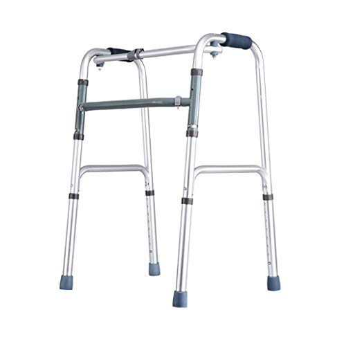Aide à la marche pour adulte avec siège de repos et roues fluides